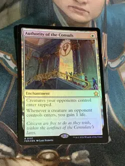 Authority of the Consuls [Foundations] Foil Near Mint - Image 1