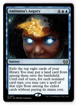 Aminatou's Augury 71 Commander: Duskmourn: House of Horror NM - Image 1