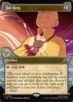 1x - Sol Ring - Showcase #316 - Avatar: Eternal - NM MTG - Image 1