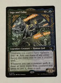 Inga and Esika (Showcase) March of the Machine NM - Image 1