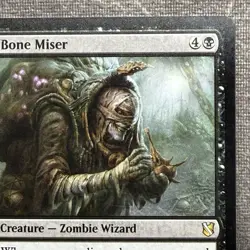 MTG Bone Miser - Commander 2019 (C19) #15 Non-Foil NM Magic the Gathering - Image 3