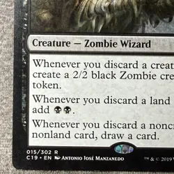 MTG Bone Miser - Commander 2019 (C19) #15 Non-Foil NM Magic the Gathering - Image 4