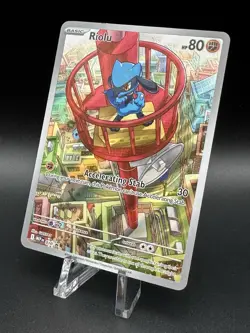 Riolu (MEP 010) [Holo] (NM) - Pokemon - Mega Evolution ETB Promo (ENG) - Image 3