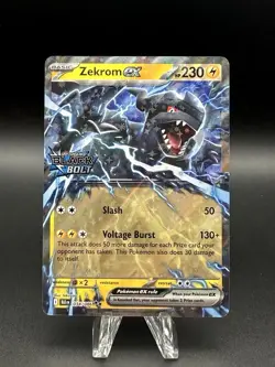 Zekrom ex (034/086) [Holo Stamped Promo] (NM) - Pokemon - Black Bolt (ENG) - Image 1