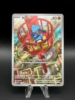 Riolu (MEP 010) [Holo] (NM) - Pokemon - Mega Evolution ETB Promo (ENG) - Image 1
