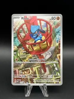 Riolu (MEP 010) [Holo] (NM) - Pokemon - Mega Evolution ETB Promo (ENG) - Image 1
