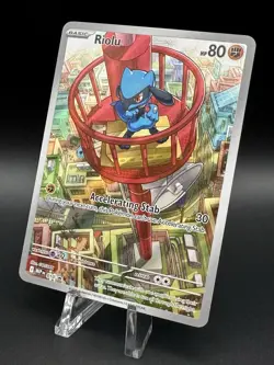 Riolu (MEP 010) [Holo] (NM) - Pokemon - Mega Evolution ETB Promo (ENG) - Image 3