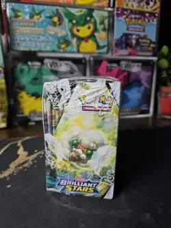 Pokemon TCG Brilliant Stars Booster Box Sealed with Protector 820650819964 - Image 5