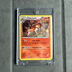 Charizard Pokemon 2013 BW Legendary Treasures COSMOS Holo 19/113 - SWIRL - Image 1