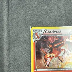 Charizard Pokemon 2013 BW Legendary Treasures COSMOS Holo 19/113 - SWIRL - Image 4