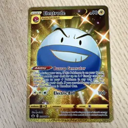 Pokemon TCG - Electrode - Chilling Reign 222/198 Secret Rare Gold Shiny - Image 1