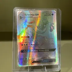 Greninja GX 133/131 - Rainbow Sun & Moon - Forbidden Light - Secret Rare - LP/MP - Image 1