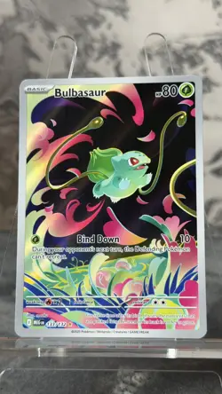 Bulbasaur 133/132 - Mega Evolutions Illustration Rare Pokemon TCG - UK - Image 2