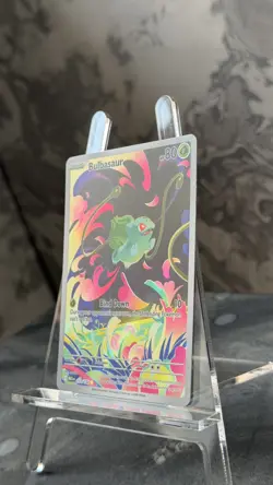 Bulbasaur 133/132 - Mega Evolutions Illustration Rare Pokemon TCG - UK - Image 5