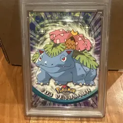 1999 Topps Pokemon T.V. Venusaur #3 PSA MINT 9 - Image 2