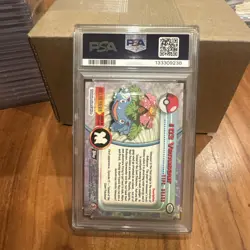 1999 Topps Pokemon T.V. Venusaur #3 PSA MINT 9 - Image 3