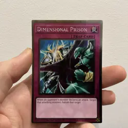 Dimensional Prison NKRT-EN034 Platinum Rare Near Mint Yugioh - Image 1