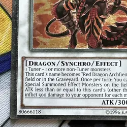 Scarlight Red Dragon Archfiend DOCS-EN046 Ultimate Rare LP Unlimited Ed Yu-Gi-Oh - Image 5