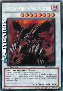 DRAGO ORCO DEL VUOTO • (Void Ogre Dragon) • Segreta • PRC1 IT021 • 1Ed • Yugioh! - Image 1