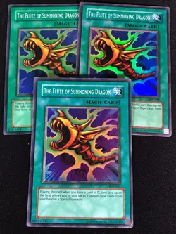 Yugioh The Flute of Summoning Dragon SDK-042 Super x3 (MP) - Image 1