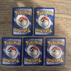 5x Pokemon Cards Wotc Vintage Card Bundle BASE SET 2 (16) - Image 2