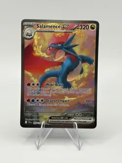 Pokemon TCG Salamence EX Journey Together Special Illustration Rare Card 187/159 - Image 1