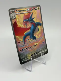 Pokemon TCG Salamence EX Journey Together Special Illustration Rare Card 187/159 - Image 2