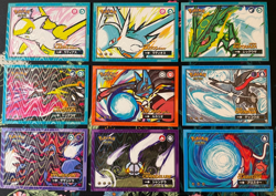 🔥 x9 Mega Rayquaza Shiny Greninja Safari 2.0 Non-TCG Holo Pokemon Cards🔥 - Image 1