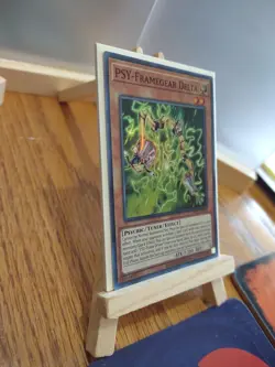 Yu-Gi-Oh Card PSY-Framegear Delta OP25-EN005 Super Rare Unlimited Edition TCG. - Image 3
