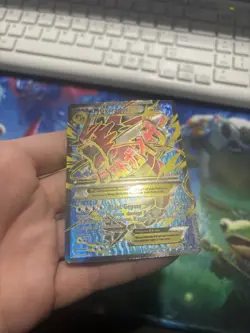 Pokemon M Gyarados EX TCG Full Art Holo Ultra Rare Card 115/122 Breakpoint LP - Image 3