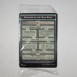 Oversized Dungeon Cards (Set of 3) - Adventures in the Forgotten Realms - Image 1