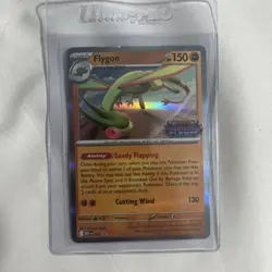Flygon Stamped Phantasmal Flames Holo Promo Pokemon Card NM - Image 1