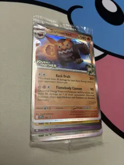 Pokemon TCG Journey Together Prerelease Staff Stamped 4 Card Promo Pack - Image 1