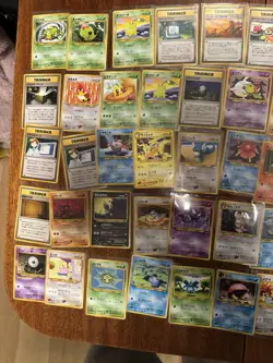 Vintage 1996 POKEMON Pocket monster Lot 104 Cards Good Condition Cards Japanese - Image 1