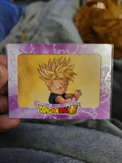 Dragon Ball Super - Cybercel Series 1 Super Saiyan Trunks Rare Trading CARD - Image 1