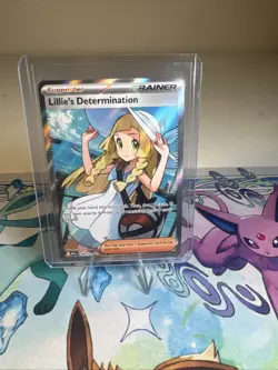 Pokemon TCG Mega Evolution Lillie’s Determination Full Art Trainer Card 169/132 - Image 1