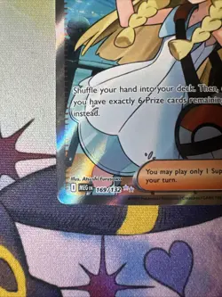 Pokemon TCG Mega Evolution Lillie’s Determination Full Art Trainer Card 169/132 - Image 5