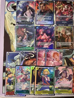 One Piece TCG Mixed Card Lot (English Only) (Alt Arts + SRs & Promos) - Image 2