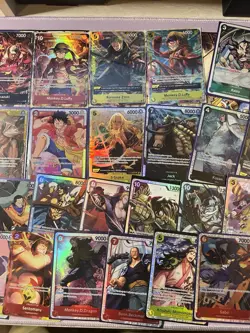 One Piece TCG Mixed Card Lot (English Only) (Alt Arts + SRs & Promos) - Image 3