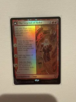The Legend of Roku Avatar Roku MTG Avatar M 0145 English Foil NM ATLA - Image 1