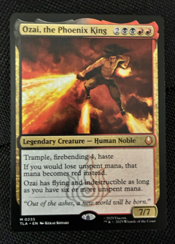 Ozai, the Phoenix King, Magic: The Gathering Near Mint, Mythic Rare, TLA 235 - Image 5