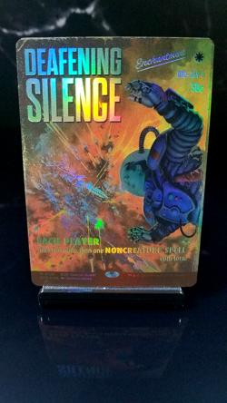Deafening Silence (Showcase) - Special Guest - Foil x1 # - Edge of Eternities - Image 1
