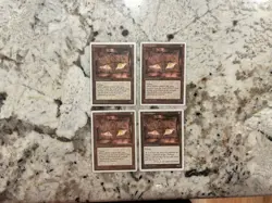 Mtg Ornithopter x4 - Magic the Gathering Ornithopter Playset LP - Image 1