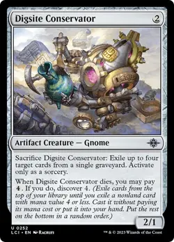 DIGSITE CONSERVATOR x4 mtg NM Lost Caverns of Ixalan 4 Unc - Image 1