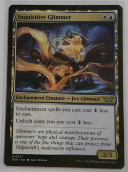 Inquisitive Glimmer Duskmourn: House of Horror Regular - Image 1