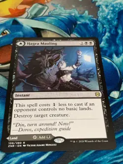 C597 MAGIC THE GATHERING HAGRA MAULING BROODPIT #106 ZENDIKAR RISING NM MTG - Image 2