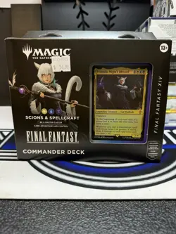Magic The Gathering Final Fantasy Commander Deck Scions & Spellcraft New Sealed - Image 1