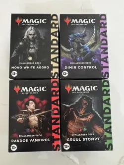 2022 MTG Magic the Gathering Challenger Decks ALL 4 Decks SEALED BRAND NEW - Image 1