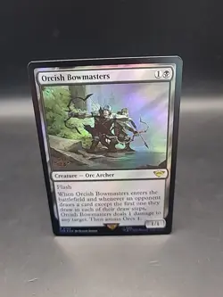 MTG Orcish Bowmasters Rare Prerelease Foil Promo R 0103 - Image 1