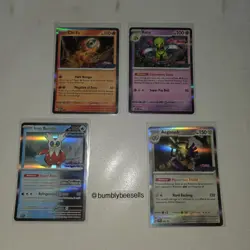 Pokemon TCG Scarlet & Violet Paradox Rift Expansion Stamp Promo Lot - Image 1